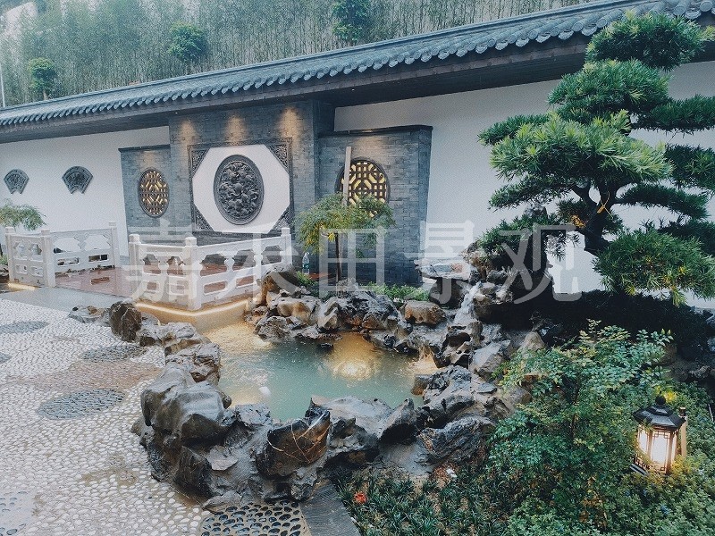 别墅花園水景設計的建議