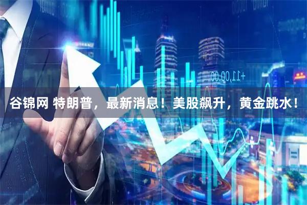 谷锦网 特朗普，最新消息！美股飙升，黄金跳水！